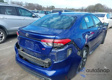 2021 Toyota Corolla Se z USA, uszkodzony, nr VIN 5YFS4MCE2MP065097